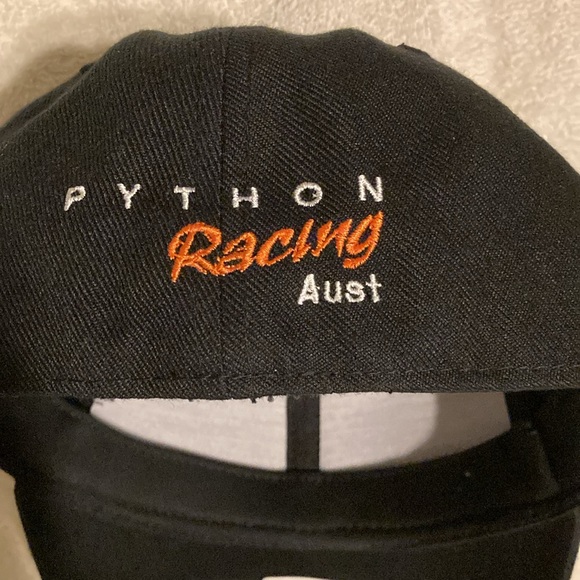 Decky Python Racing aust hat/cap. - Picture 4 of 6